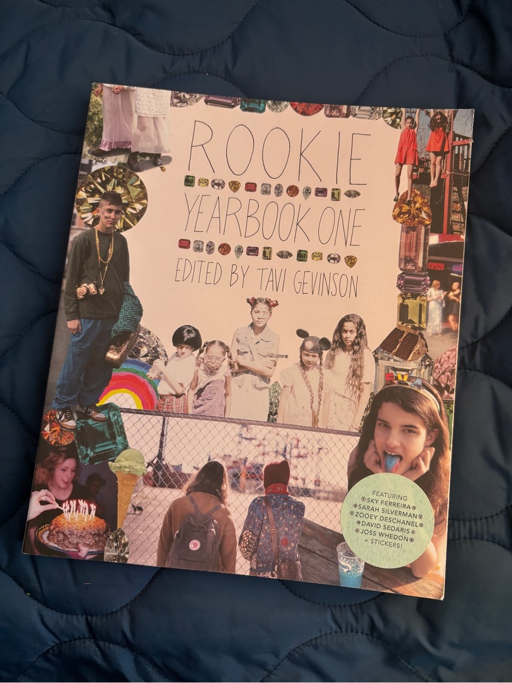 Tavi Gevinson’s Rookie Yearbook One - complete with intact sticker page